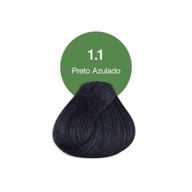 Imagem de Acquaflora 1.1 Preto Azulado Coloração Creme Permanente
