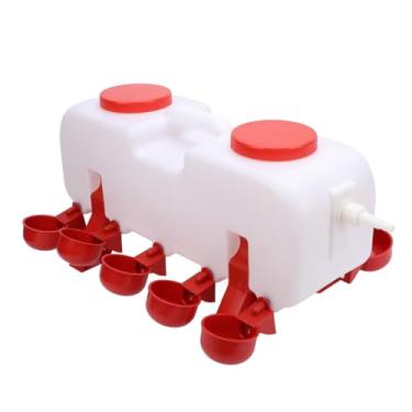 Imagem de Bebedor Automático de Frango, Comedouro de água para Frango, Bebedouro para Aves, Bebedouro Automático para Frango, system de Rega de Frango Higiênico de Plástico Anti-queda para