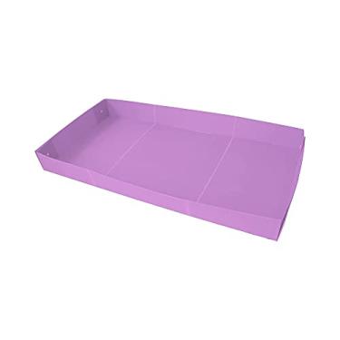 Imagem de Forros de gaiola de plástico ondulado porquinho da Índia - 10 x 2 painéis tamanho - roxo