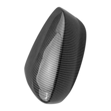 Imagem de Capa de Tampa do Espelho Retrovisor Esquerdo da Porta Lateral do Motorista QNHEAY para Honda Accord 2008-2012, com Aparência de Carbono e Proteção ABS