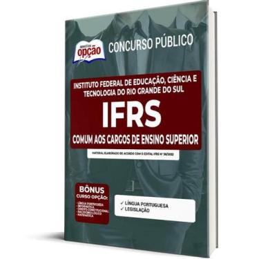 Imagem de Apostila IFRS - Comum aos Cargos de Ensino Superior - Apostilas Opção