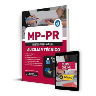 Imagem de Apostila MP-PR 2024 - Auxiliar Técnico - Editora Solução