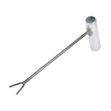 Imagem de WeiLaiKeQi Durabilidade da ferramenta de plantio de transplantador de mudas, metal Professional Professional Pesado, Ferramenta de jardim de plugger de mudas, Scallions Planter