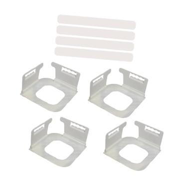 Imagem de WeiLaiKeQi 4 peças lençóis de cama prendedores garriques fáceis instalação de instalação de planilhas de decoração planilhas titulares de lençóis para dormitório