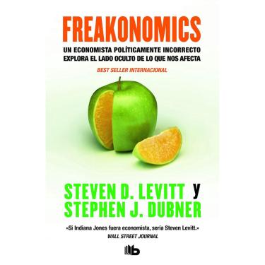 Imagem de Livro B de Bolsillo Freakonomics, edição em espanhol