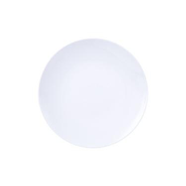 Imagem de Prato Fundo Tramontina Leonora Em Porcelana Branca 21 Cm