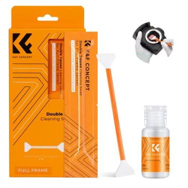 Imagem de Kit de limpeza de sensores de câmera K&F Concept Professional 20mL