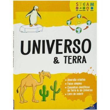 Imagem de Livro de Colorir Infantil - Universo e Terra