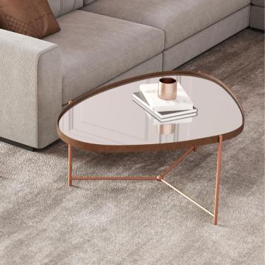 Imagem de Mesa De Centro Charlotte Castanho Bronze