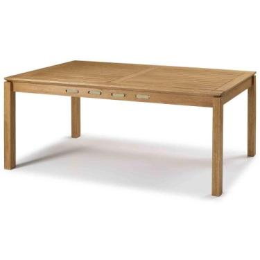 Imagem de Mesa Jantar Trama em Madeira cor Stain Jatoba Corda Areia 220cm - 6436