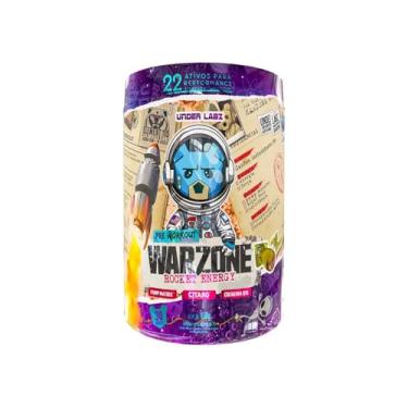 Imagem de Warzone Rocket Energy – Pré-Treino em Pó | Under Labz, com Cafeína, Taurina e Beta-Alanina | Energia física e foco mental extremos – Sabor Intenso – 450g – 30 Porções (Único, ATOMIC PINK LEMONADE)
