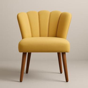 Imagem de Cadeira Poltrona Pétala Sala Estar Penteadeira e Salão - Platinum Deco