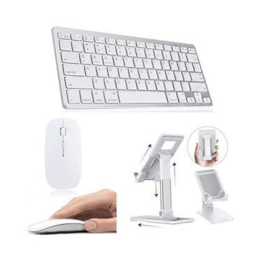 Imagem de Teclado E Mouse Bluetooth + Suporte Para tablet Pro 12.9 M2 - BDNET