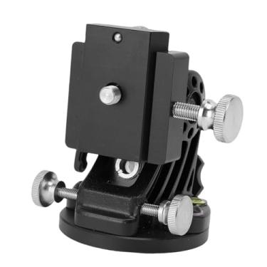 Imagem de Jectse Base de Ajuste de Latitude para Skywatcher Astronomia Com Alinhamento Polaridade Preciso, 0-90 Graus Ajustável Base de Liga de Alumínio (tudo preto)