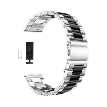 Imagem de Pulseira De Metal Em Aço Inoxidável De 22mm 20mm Para Samsung Galaxy W