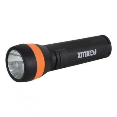 Imagem de Lanterna Abs Pilhas 01 Led Grande Foxlux Cor Da Lanterna Preto Cor Da 