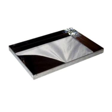 Imagem de Tabuleiro Assadeira Bandeja E Forma Em Aço Inox 33x48cm - OURO MINAS