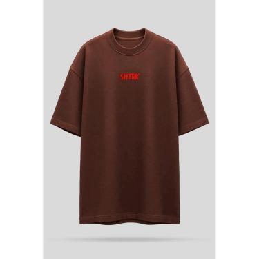 Imagem de Camiseta Oversized Shatark Tom - Marrom-Masculino