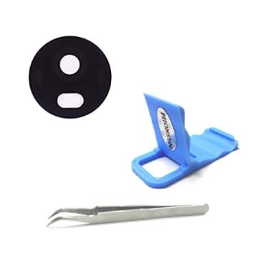 Imagem de Tampa da lente da câmera traseira de vidro com adesivo para Motorola G5 XT1670 XT1671 + suporte de celular portátil PHONSUN + pinça