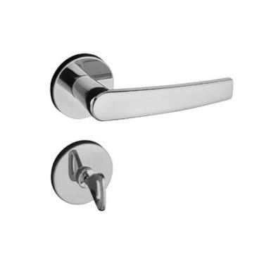 Imagem de Fechadura Concept Banheiro 40mm Roseta Cromada RR1 401-40CB CR Pado