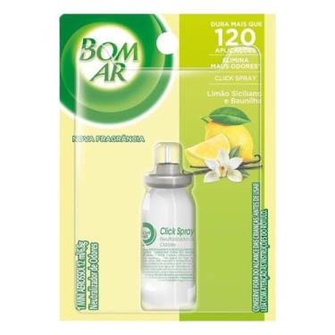 Imagem de Neutralizador de Odores Bom Ar Click Spray Limão 12ml