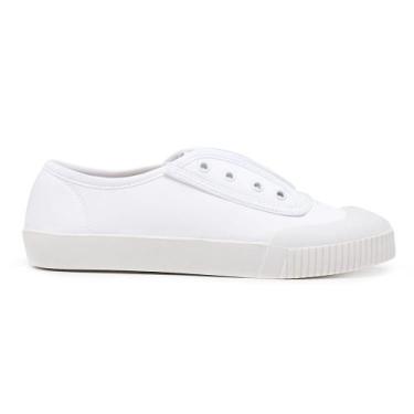 Imagem de Tênis SlipOn Casual Feminino - Calçados Em Casa, Branco, 35, Feminino