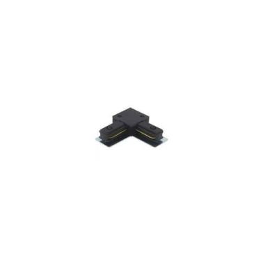 Imagem de Conector Preto Ou Branco 90 Para Trilho Eletrificado - CTB