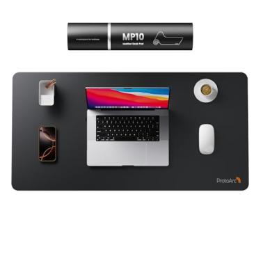 Imagem de ProtoArc Protetor de mesa de couro, mouse pad, tapete de mesa de escritório