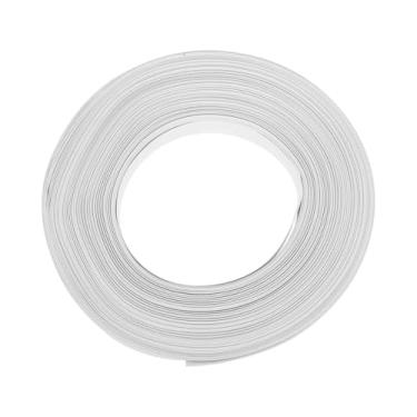 Imagem de DMiotech Tubo termorretrátil tubo de isolamento elétrico 2:1 tubo de fio de cabo envoltório manga branco 1,3 cm diâmetro 50 m de comprimento