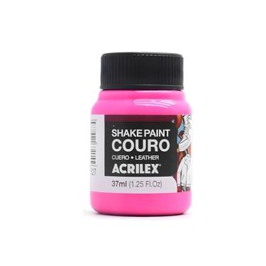 Imagem de Verniz Para Couro Acrilex 100ml Base Água – Acabamento Semibrilho, Fosco ou Brilhante, Proteção e Durabilidade Para Couro Natural e Sintético (PINK 527)