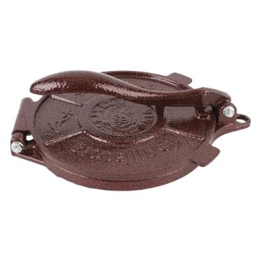 Imagem de Matybobe Prensa de Tortilla de Ferro Fundido, Prensa Manual de Massa para Torta de Pão Achatado Caseiro, Ferramenta de Cozinha