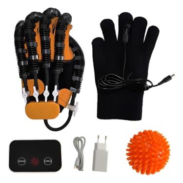 Imagem de Luva Robótica Ortopédica Reabilitação Fisioterapia Dedos Avc Tratamento Acidente Vascular Cerebral Trofia Muscular das Mão e Dedos (M esquerda)