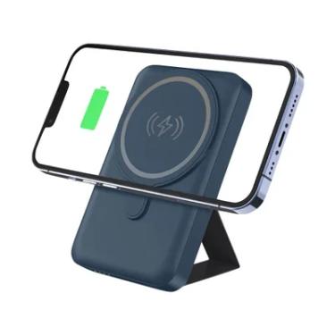 Imagem de Carregador USB Portátil 10000mah, Por Indução - Pb10magsg