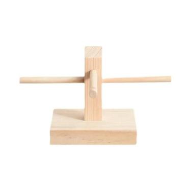 Imagem de Suporte Expositor De Óculos De Madeira Multicamadas, Organizador De Óc