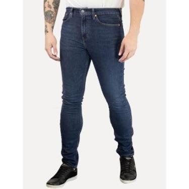 Imagem de Calça Levis Jeans Masculina 510 Skinny Dark Wash Azul Escuro-Masculino