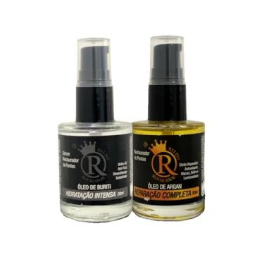 Imagem de Kit 2un Óleo Reparador De Pontas Rei Do Reparador - 30ml (Buriti + Argan)