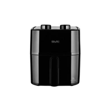 Imagem de Fritadeira Elétrica Air Fryer Multi 3L 1200W 220V Preta com Timer e Co