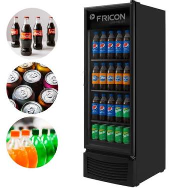 Imagem de Refrigerador Vertical 569 Litros Conservador Porta De Vidro LED Total 