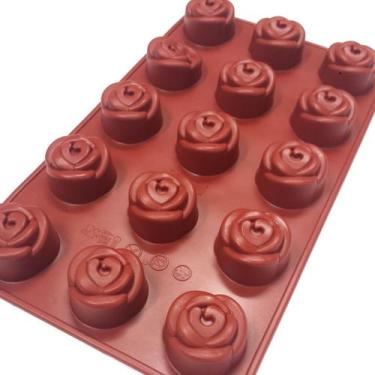 Imagem de Forma de Mini Bolo de Rosa -  GMEKL28 - Prime Chef