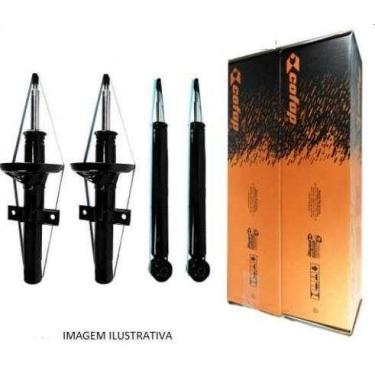 Imagem de Kit 4 Amortecedores Cobalt 2011/2016 Original Cofap GP30520/GP30521/GB