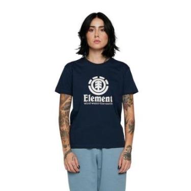 Imagem de Camiseta Element M/C Vertical Marinho G-Feminino