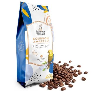 Imagem de Café Fazenda Floresta Especial Bourbon Amarelo em grãos pacote de 250g