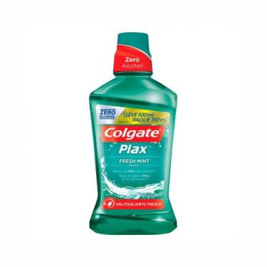 Imagem de Enxaguatório Bucal Plax Fresh Mint Splash Lv500Ml Pg350Ml