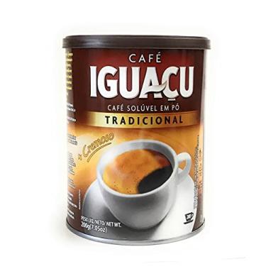 Imagem de Café Iguaçu Instantâneo Café Brasileiro, Pode 200 gramas