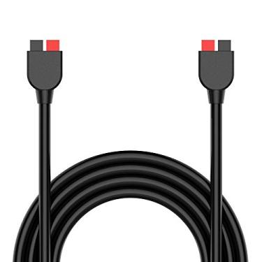 Imagem de PolyEnergy Cabo de extensão Anderson de 3 m Anderson Power Pole Anderson Conector compatível com gerador solar estação de energia portátil Yeti Power e Boulder 100 painel solar