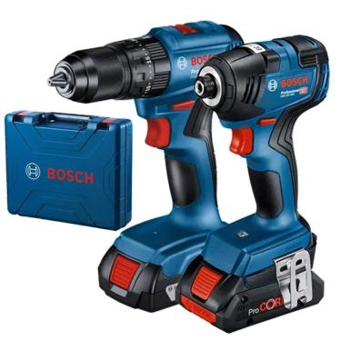 Imagem de Kit Combo Parafusadeira GSB 185-LI e Chave de Impacto GDR 18V BOSCH