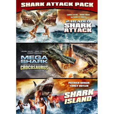 Imagem de 2 Headed Shark Attack / Mega Shark vs. Crocosaurus / Shark Island
