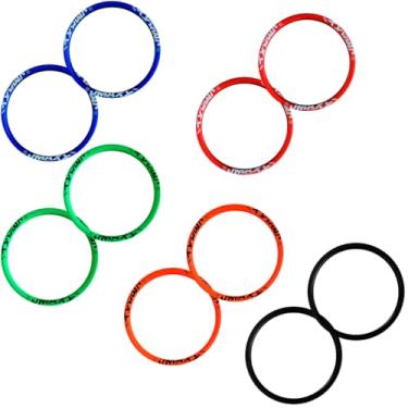 Imagem de Kit 2 Aros Rodas 26/36 Furos Vmaxx Freio a Disco Parede Dupla Downhill Freehide Colorido Vzan (Laranja Neon, Aro 26)