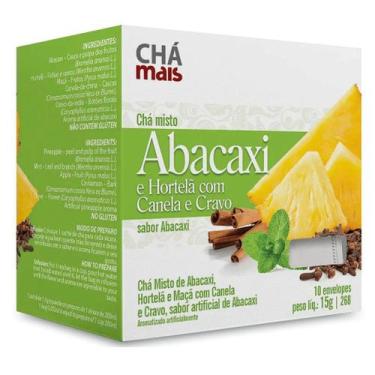 Imagem de Clinicmais Chá Abacaxi e Hortela com Cravo e Canela 10 Sachês- Chá Mai