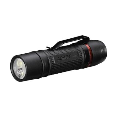 Imagem de Coast Lanterna LED recarregável PX9R com iluminação óptica dupla, clipe de bolso e alça texturizada, 1000 lúmens